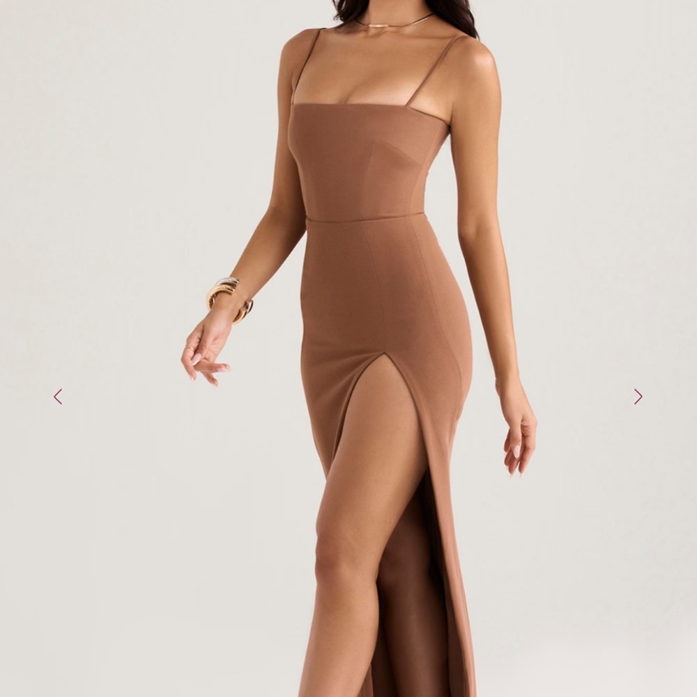House of CB Brown Midi Dress - Picture 3 of 15